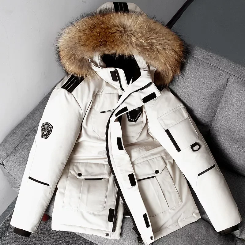 2022New White Duck Down Jacket Warm Hooded Thick Puffer Jacket Coat Male Casual High Quality Overcoat Thermal Winter Parka Men 3
2022New White Duck Down Jacket Warm Hooded Thick Puffer Jacket Coat Male Casual High Quality Overcoat Thermal Winter Parka Men 3