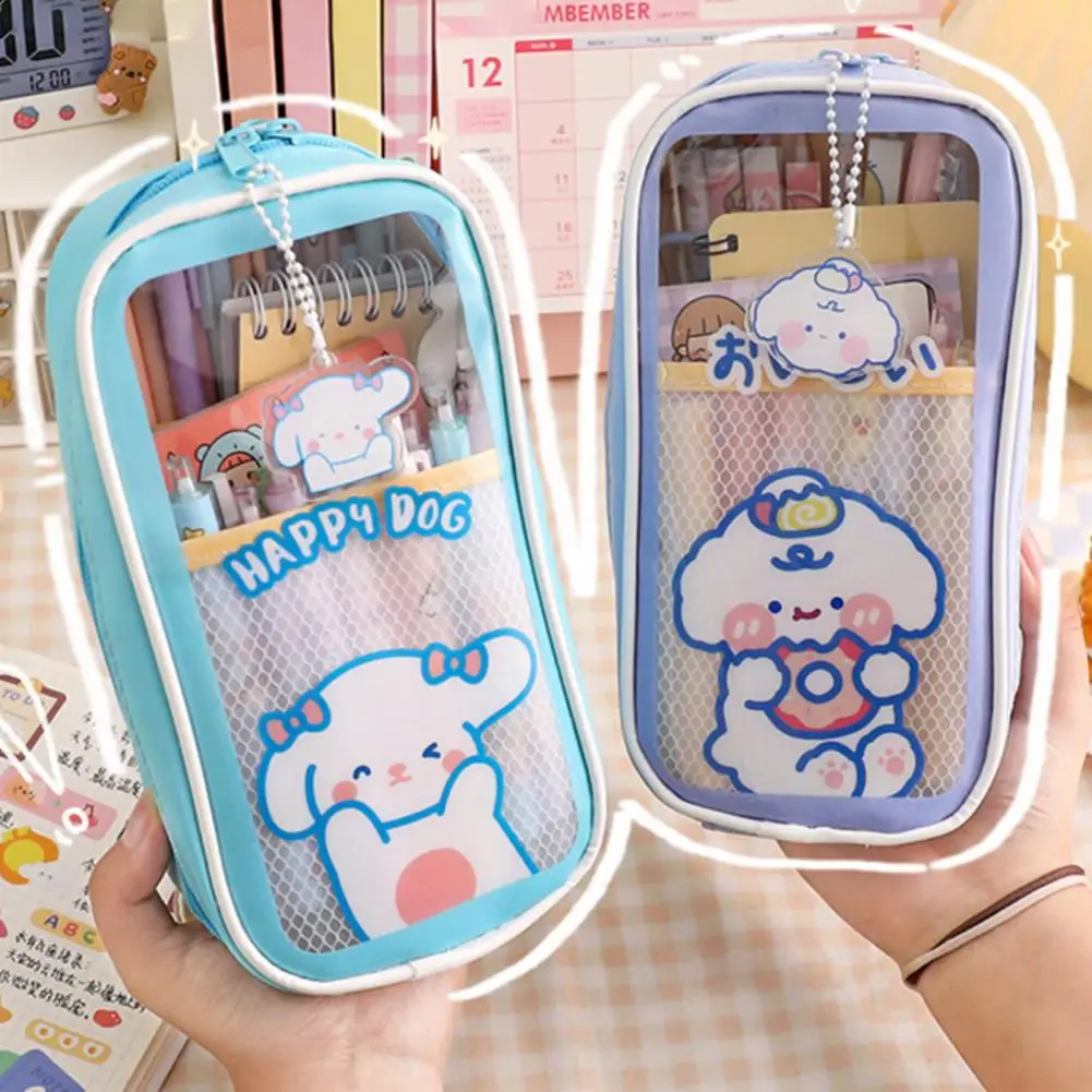 Pen Bag Waterproof PVC Lovely Cartoon Jewelry Earphone Storage Pouch Cosmetic Bag Stationery Pouch Christmas Gifts сумка женская
Pen Bag Waterproof PVC Lovely Cartoon Jewelry Earphone Storage Pouch Cosmetic Bag Stationery Pouch Christmas Gifts сумка женская