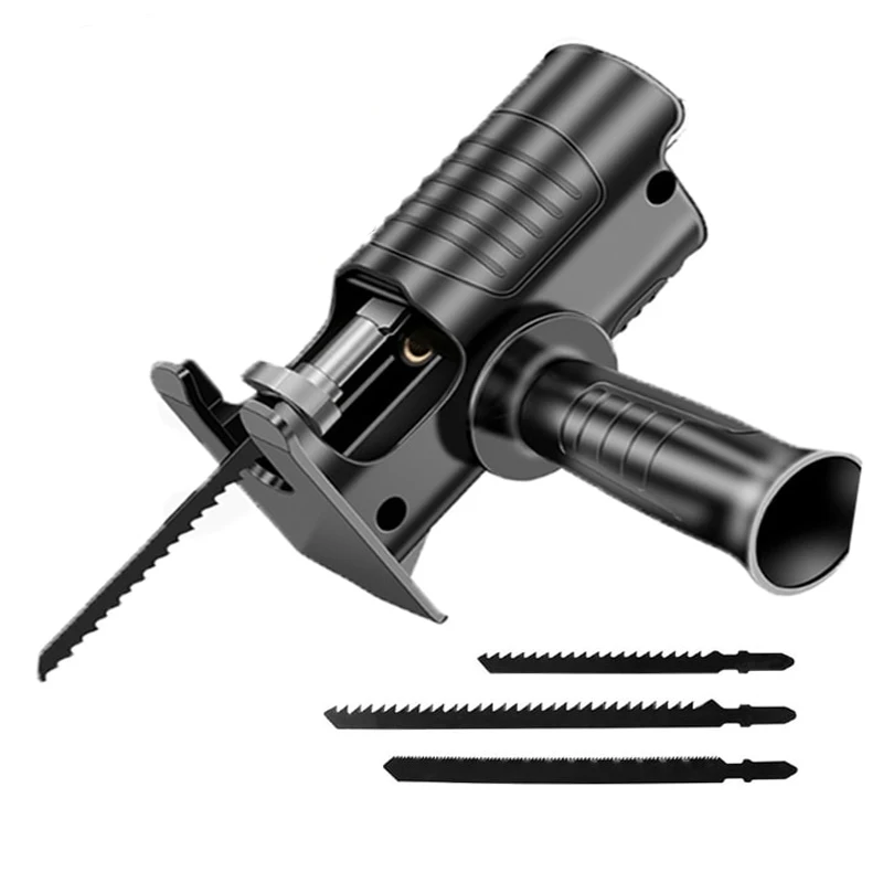 Portable Reciprocating Saw Adapter Electric Drill Modified To Chainsaw Accessory Electric Saws Drill to Jig Saws Woodwork Tools
Portable Reciprocating Saw Adapter Electric Drill Modified To Chainsaw Accessory Electric Saws Drill to Jig Saws Woodwork Tools