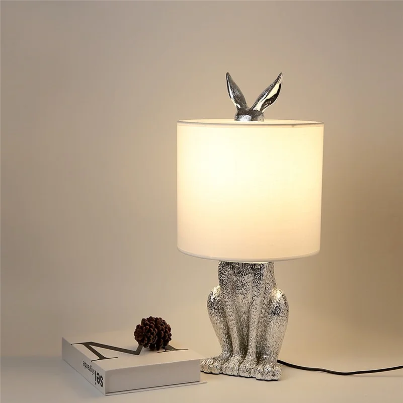 Modern Masked Rabbit Desk Lamp Home Decor Children Study Bedroom Bedside Living Room Led Desk Light Kids Reading Light Fixtures
Modern Masked Rabbit Desk Lamp Home Decor Children Study Bedroom Bedside Living Room Led Desk Light Kids Reading Light Fixtures