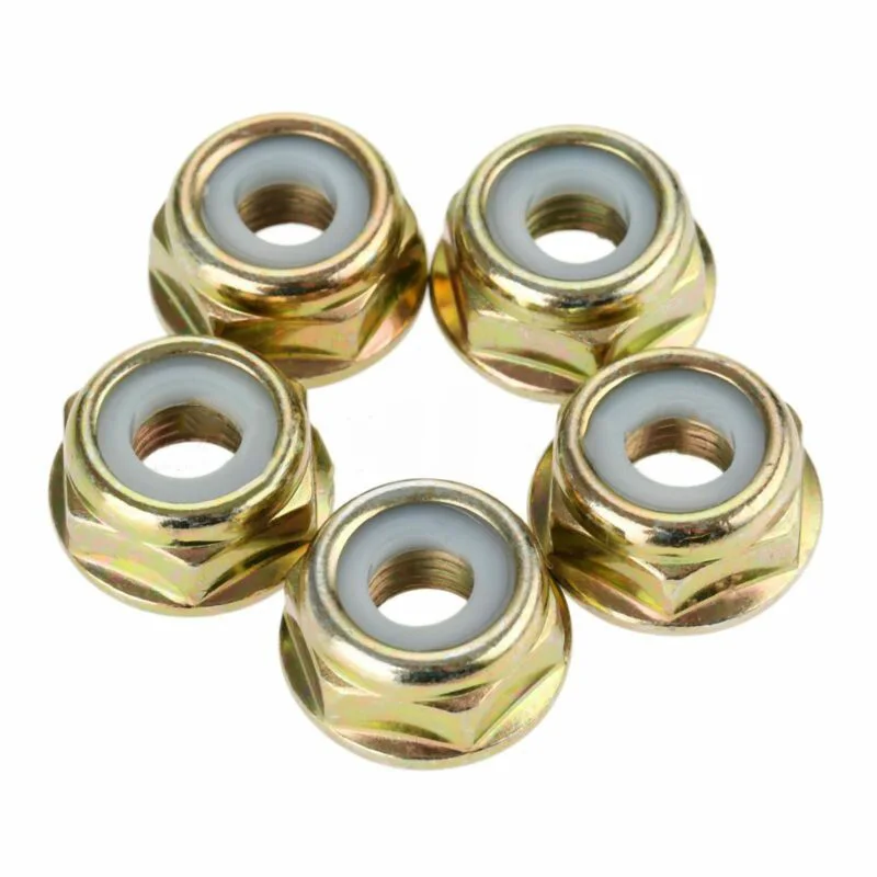 5pcs Left Hand Reverse Tooth Nut Universal M10*1.25 For Garden Trimming Lawn Mower Gearbox Replacement Parts Trimming Tools
5pcs Left Hand Reverse Tooth Nut Universal M10*1.25 For Garden Trimming Lawn Mower Gearbox Replacement Parts Trimming Tools