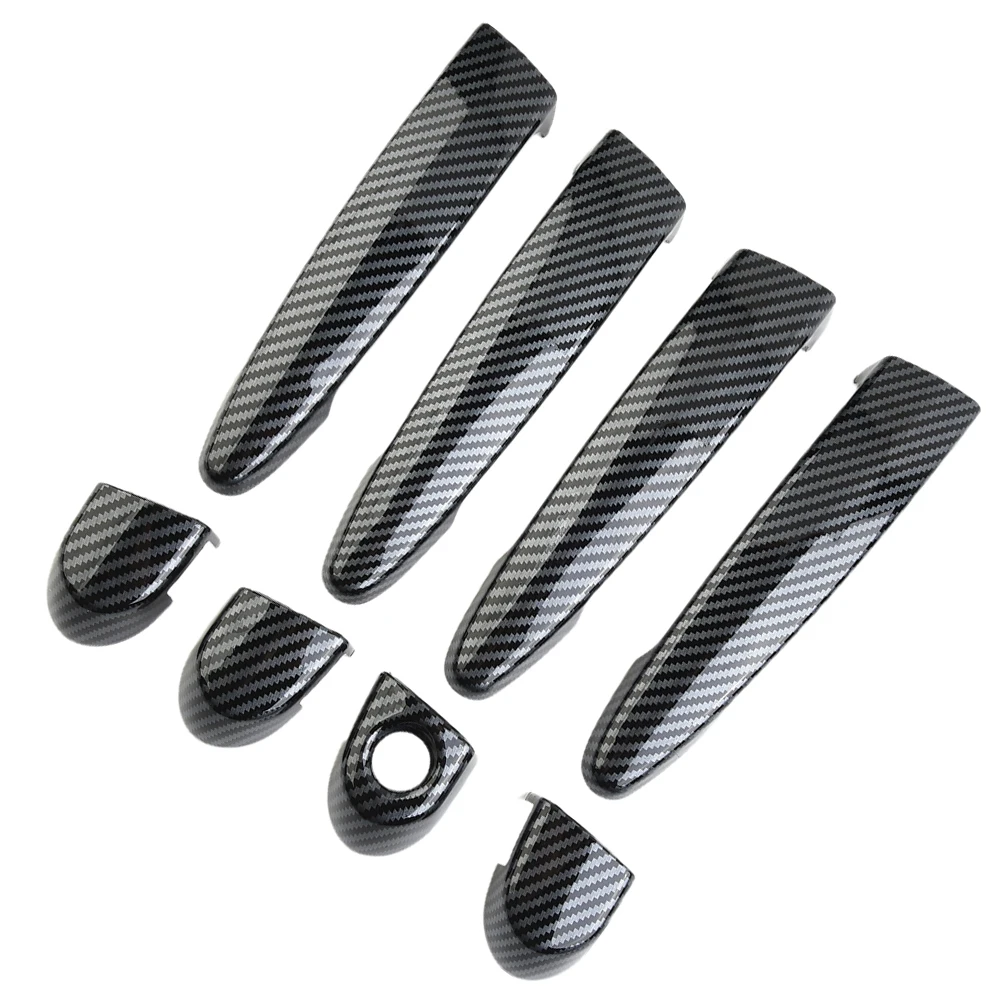 Car Covers Trims ABS Plastic Black Carbon Fiber Comfortable Door Handle Quality ABS Replacement Parts Brand New
Car Covers Trims ABS Plastic Black Carbon Fiber Comfortable Door Handle Quality ABS Replacement Parts Brand New