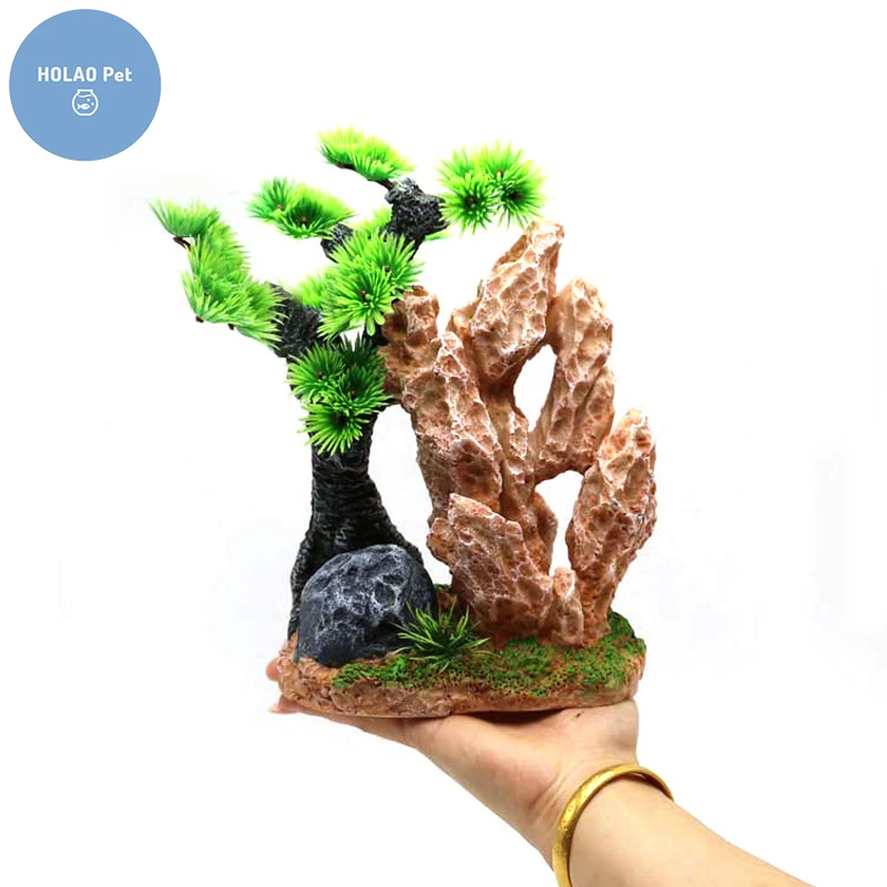 Resin Fish Tank Tree Mountain Decoration Fishbowl Rock Landscaping Aquarium Accessories Jellyfish Goldfish Shrimp Turtle Pet
Resin Fish Tank Tree Mountain Decoration Fishbowl Rock Landscaping Aquarium Accessories Jellyfish Goldfish Shrimp Turtle Pet