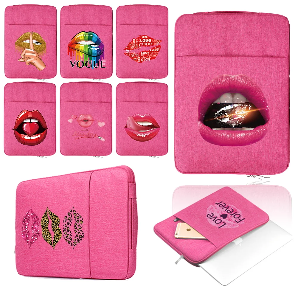 Laptop Sleeve Bag 11 13 14 15 Inch for HP Dell Huawei Bag Lips Print WaterProof Anti-drop Handbag Macbook Air Pro Case Cover
Laptop Sleeve Bag 11 13 14 15 Inch for HP Dell Huawei Bag Lips Print WaterProof Anti-drop Handbag Macbook Air Pro Case Cover