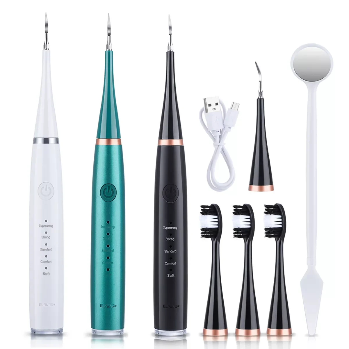 Dental Calculus Remover Dental Scaler Tartar Plaque Stains Cleaner Teeth Whitening Kit Teeth cleaner Oral Hygiene Care
Dental Calculus Remover Dental Scaler Tartar Plaque Stains Cleaner Teeth Whitening Kit Teeth cleaner Oral Hygiene Care