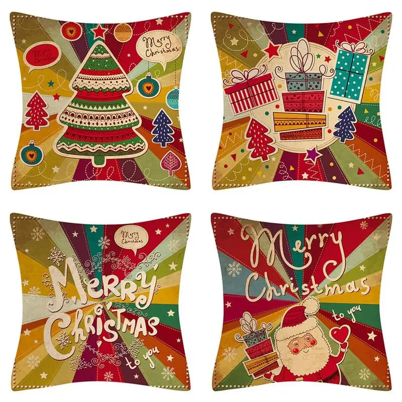 Christmas cushion cover 45*45 Pillowcase sofa cushions Pillow cases Cotton Linen pillow covers Home Decor Set of 4 2022 New
Christmas cushion cover 45*45 Pillowcase sofa cushions Pillow cases Cotton Linen pillow covers Home Decor Set of 4 2022 New