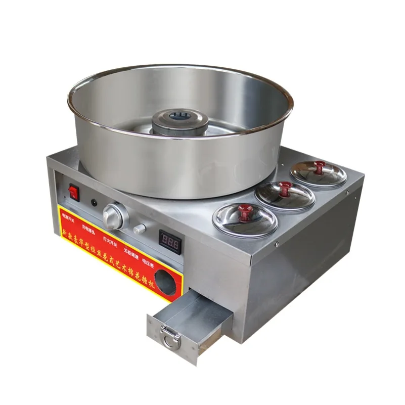 12V Sugar Cotton Candy Machine Gas Stainless Steel DIY Flower Cotton Candy Floss Maker Candyfloss Making Machine Commercial hot
12V Sugar Cotton Candy Machine Gas Stainless Steel DIY Flower Cotton Candy Floss Maker Candyfloss Making Machine Commercial hot