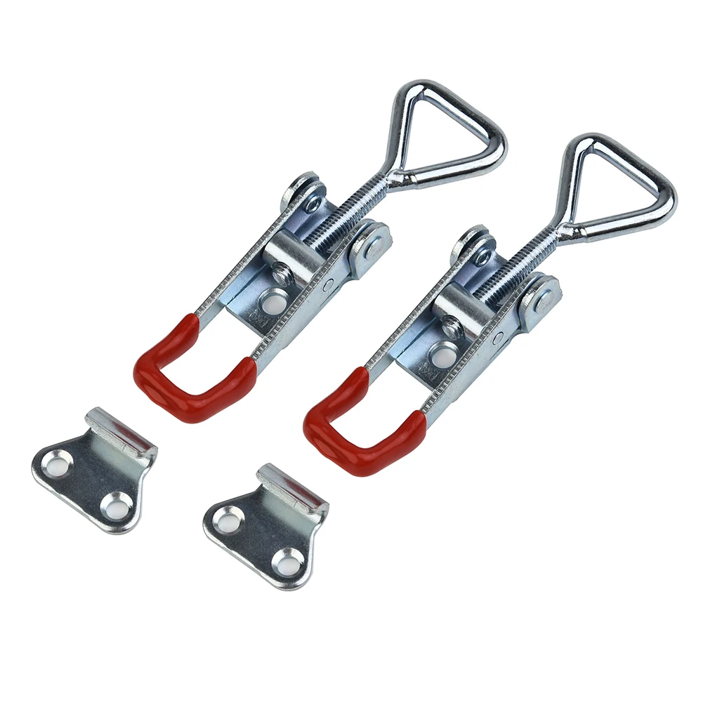 Metal Clamp Quick Release Toggle Tool 2* 2PC Door Bolts Hand Tool Horizontal Hot Nice Portable Pratical Durable
Metal Clamp Quick Release Toggle Tool 2* 2PC Door Bolts Hand Tool Horizontal Hot Nice Portable Pratical Durable