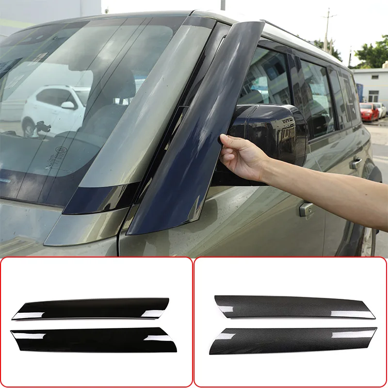 For Land Rover Defender 90 110 2020-22 ABS Carbon Fiber/Black Car Exterior Front Windshield Glass A-Pillar Trim Car Accessories
For Land Rover Defender 90 110 2020-22 ABS Carbon Fiber/Black Car Exterior Front Windshield Glass A-Pillar Trim Car Accessories