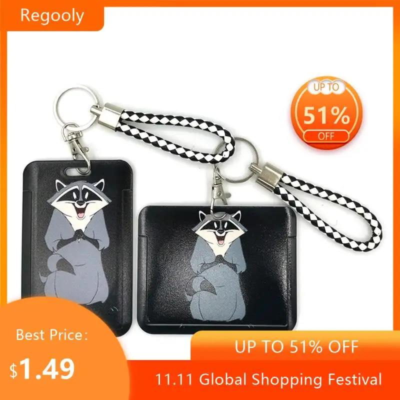 Модный чехол с рисунком енота и медведей на шнурке, идентификационный значок, чехол для автобуса, противоскользящий ремень, держатель для к...
Модный чехол с рисунком енота и медведей на шнурке, идентификационный значок, чехол для автобуса, противоскользящий ремень, держатель для к...