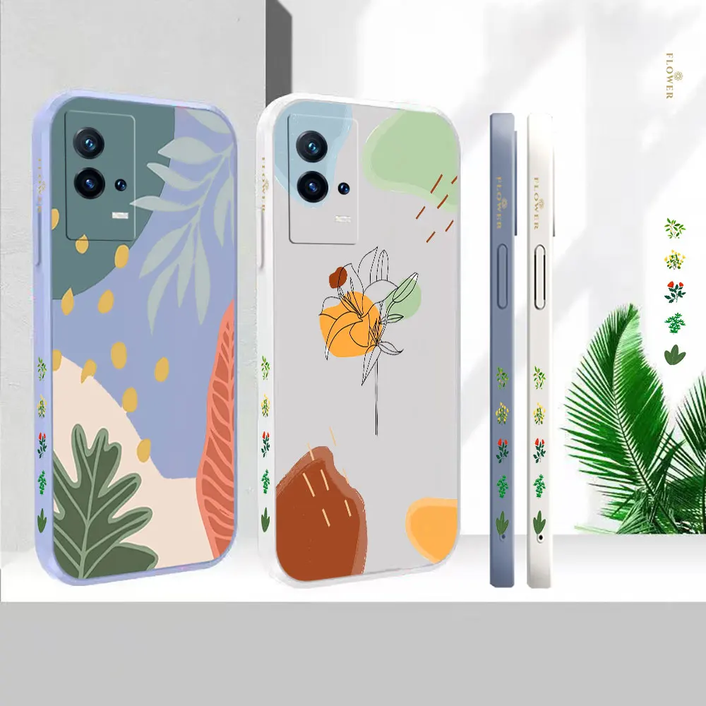 Liquid Silicone Phone Case For VIVO IQOO 11 10 9 8 7 5 Z7 Z6 Z5 Z3 Neo 7 6 5 5S 3 Colour Abstract Line Sketch Flower Cover Funda
Liquid Silicone Phone Case For VIVO IQOO 11 10 9 8 7 5 Z7 Z6 Z5 Z3 Neo 7 6 5 5S 3 Colour Abstract Line Sketch Flower Cover Funda