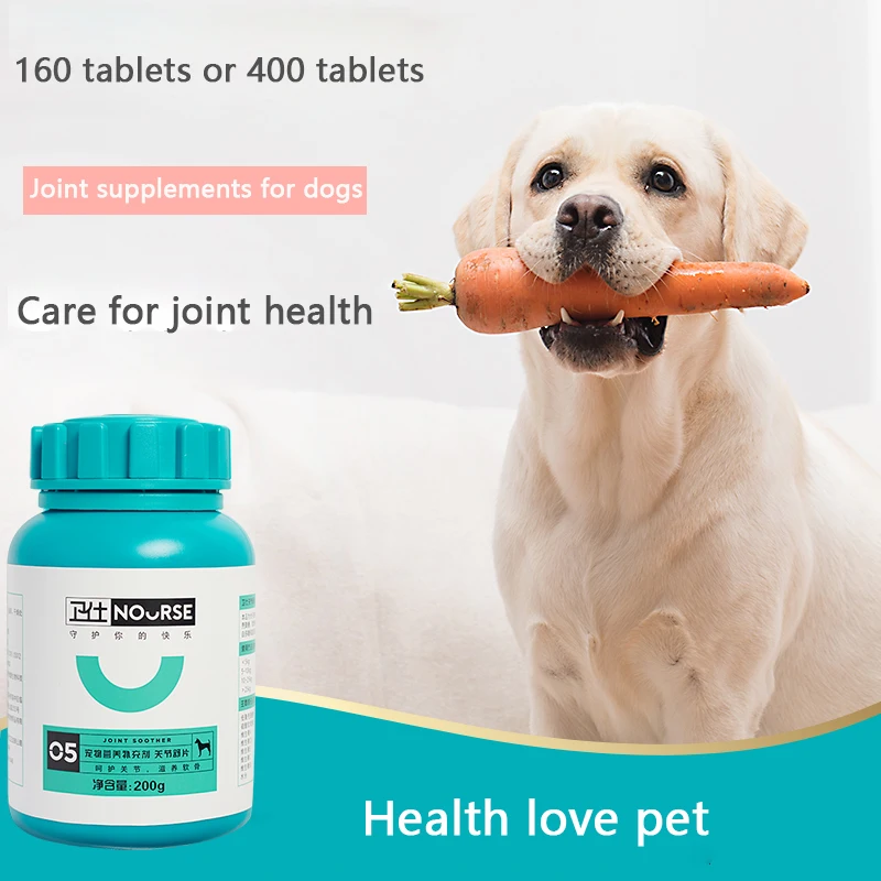 Pet Joint Health 160 Pieces Dog Joint Health Teddy Joint Health Kang Chondroitin Pet Dog Joint Bone Health Product
Pet Joint Health 160 Pieces Dog Joint Health Teddy Joint Health Kang Chondroitin Pet Dog Joint Bone Health Product