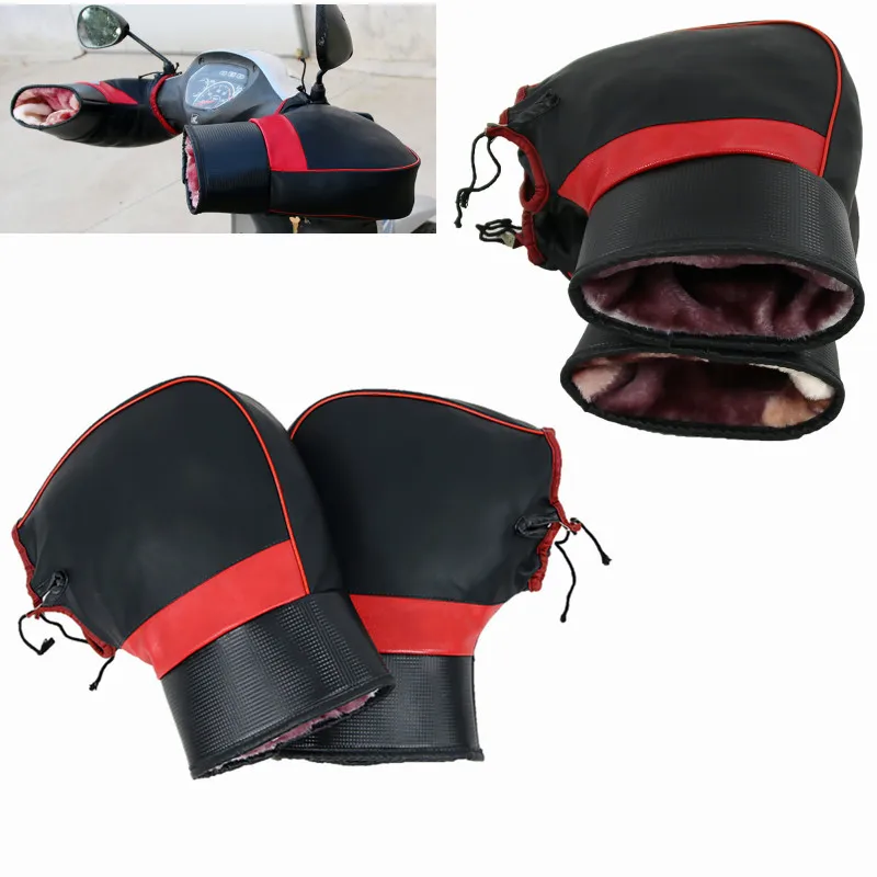 1Pair Universal Motorcycle Gloves Motorcycle Scooter Thick Warm Grip Handle Bar Muff Rainproof Winter Warmer Motorbike Gloves
1Pair Universal Motorcycle Gloves Motorcycle Scooter Thick Warm Grip Handle Bar Muff Rainproof Winter Warmer Motorbike Gloves
