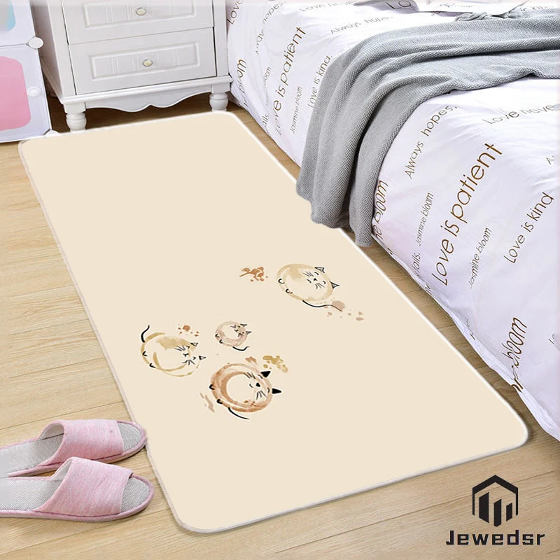 Bedroom, kitchen, bathroom, hallway mat, cute objects, interesting language, living room, entrance door, non-slip carpet
Bedroom, kitchen, bathroom, hallway mat, cute objects, interesting language, living room, entrance door, non-slip carpet