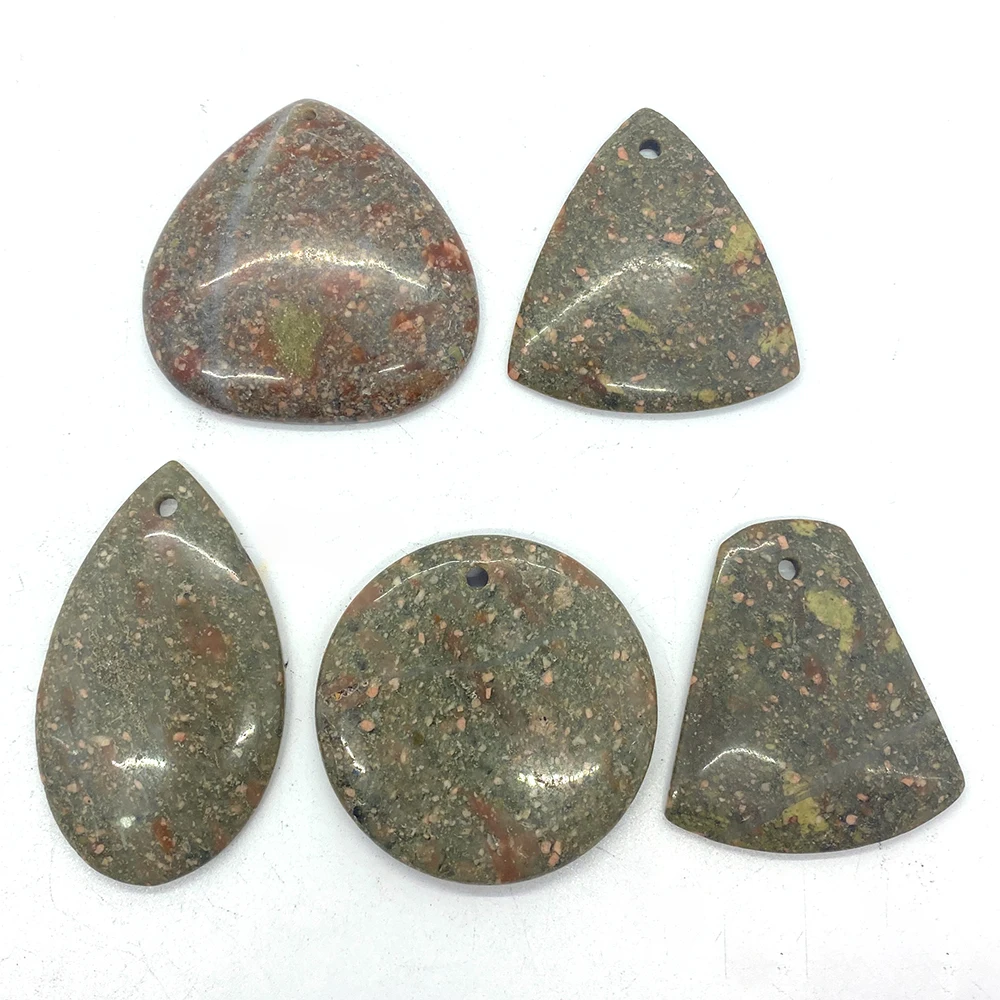 5pcs/lot Natural Stone Olive Green Gemstone Pendant Healing Stone for DIY Jewelry Men and Women Necklace Pendant Charm Making
5pcs/lot Natural Stone Olive Green Gemstone Pendant Healing Stone for DIY Jewelry Men and Women Necklace Pendant Charm Making