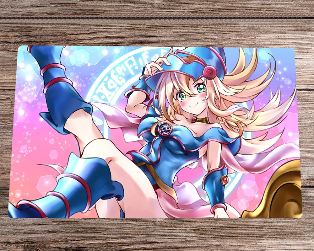 YuGiOh Playmat Dark Magician Girl CCG TCG Playmat Anime Trading Card Game Mat & Free Bag Desk Pad Desk Mat Mousepad 60x35cm
YuGiOh Playmat Dark Magician Girl CCG TCG Playmat Anime Trading Card Game Mat & Free Bag Desk Pad Desk Mat Mousepad 60x35cm