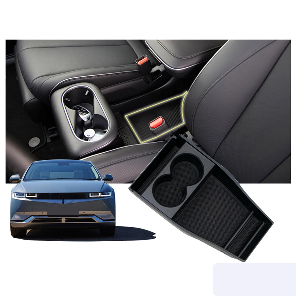 1pc Car Front Center Console Storage Box Organizer Tray For Hyundai IONIQ 5 2021+ Black ABS For Left-hand Drive Vehicles
1pc Car Front Center Console Storage Box Organizer Tray For Hyundai IONIQ 5 2021+ Black ABS For Left-hand Drive Vehicles
