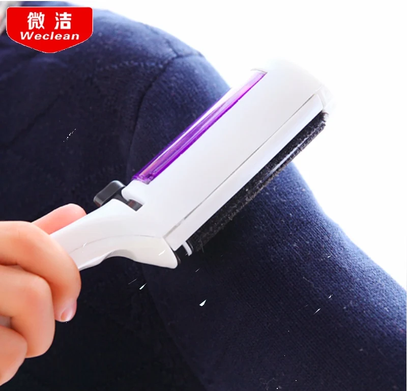 Portable Clothes Fluff Remover Brush Double-sided Lint Hair Dust Remover Cleaning Brush Coat Suit Anti Static Cleaning Tools
Portable Clothes Fluff Remover Brush Double-sided Lint Hair Dust Remover Cleaning Brush Coat Suit Anti Static Cleaning Tools