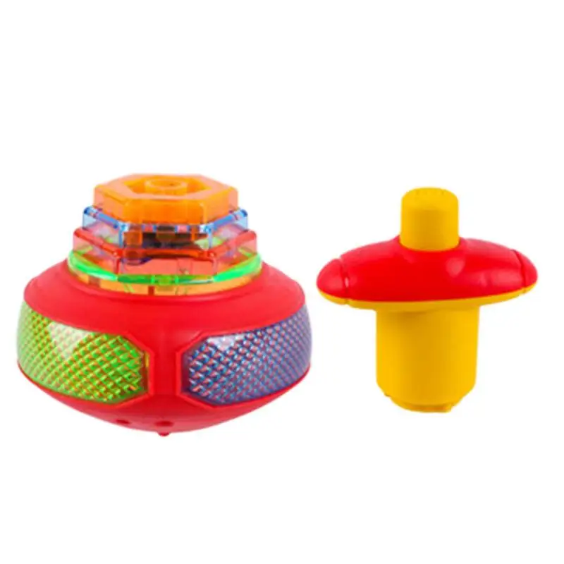 

Флэш-вращающийся верх, умные игрушки для детей, настольная плоская Гироскопическая игрушка для детей, портативные сенсорные игрушки, вращающаяся игрушка