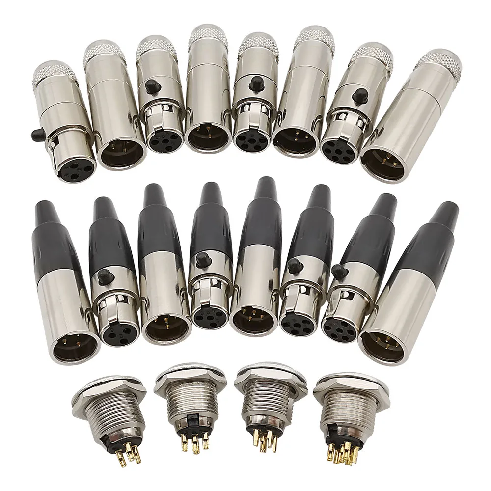 1 пара мини авиация XLR разъем 3/4/5/6 Pin мини XLR штепсельная Вилка для кабеля пайка микрофон аудио микрофон
1 пара мини авиация XLR разъем 3/4/5/6 Pin мини XLR штепсельная Вилка для кабеля пайка микрофон аудио микрофон
