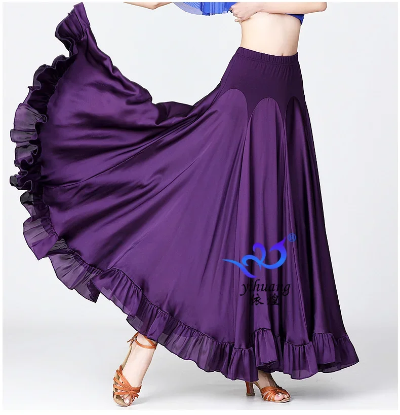 Ballroom Dance Skirts For Women Modern Dance Waltz Skirt With Half Length And Big Swing Skirts For Female
Ballroom Dance Skirts For Women Modern Dance Waltz Skirt With Half Length And Big Swing Skirts For Female