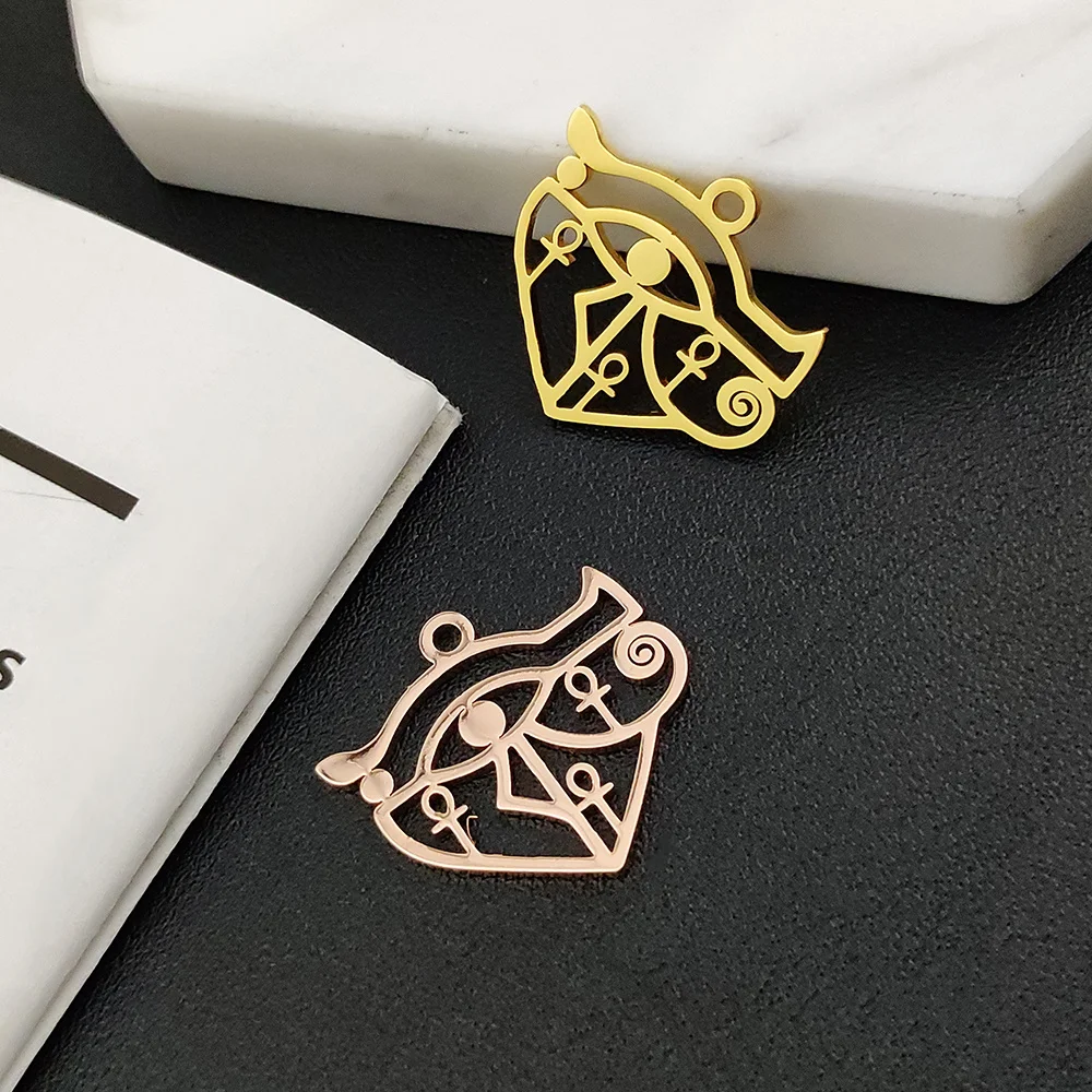 5pcs/Lot for Men Women Personality Devil's Eye Pendant Stainless Steel Used for Jewelrys Earring Pendant Necklace Accessories
5pcs/Lot for Men Women Personality Devil's Eye Pendant Stainless Steel Used for Jewelrys Earring Pendant Necklace Accessories