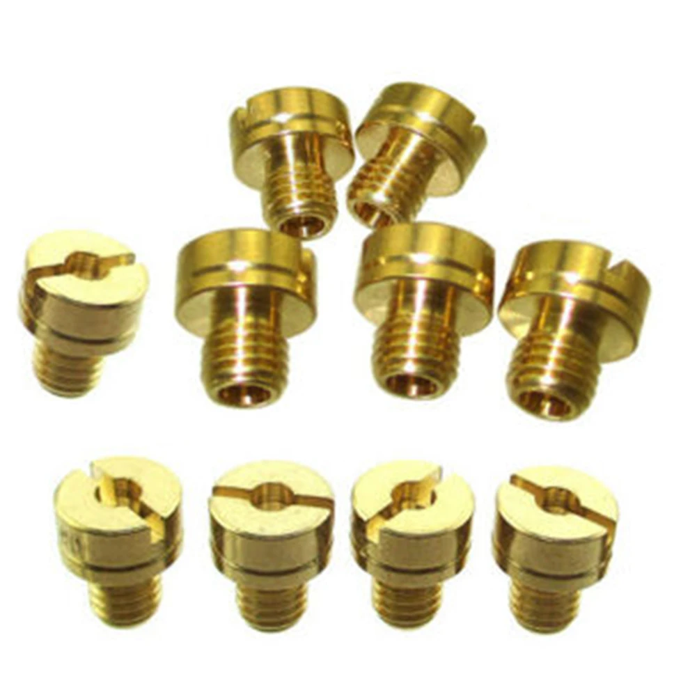 

10* Durable Pilot Jet Carb Main Jets Nozzle Longlife For Mikuni Carburetor # 155 160 170 175 180 185 190 195 200 205 Direct Use