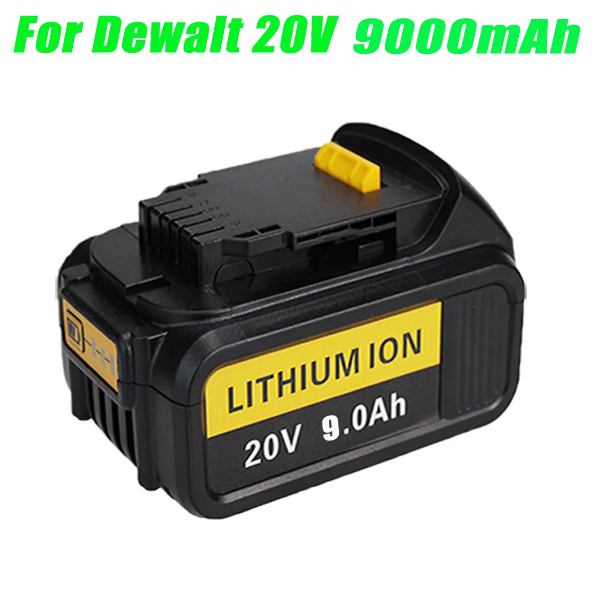 Replace DEWALT MAX XRD Power Tool Battery 20V9000mAh, Compatible with DCB181 DCB183 DCB184 DCB185 DCB180
Replace DEWALT MAX XRD Power Tool Battery 20V9000mAh, Compatible with DCB181 DCB183 DCB184 DCB185 DCB180