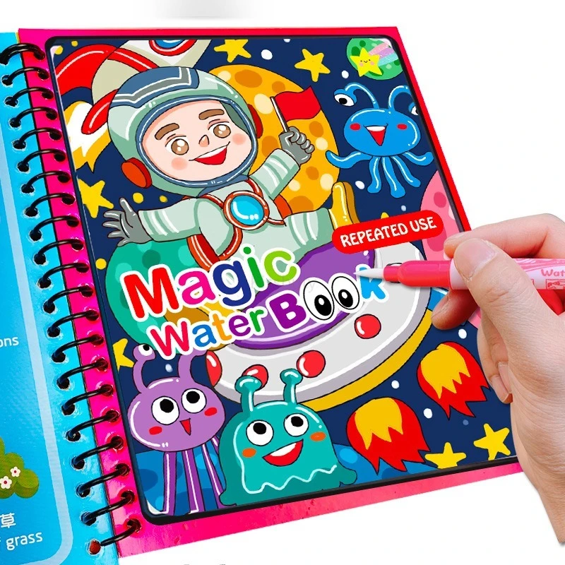 Children Magic Water Drawing Book Reusable Coloring Book Early Education Stationery Cute Magical Water Painting Book Gift
Children Magic Water Drawing Book Reusable Coloring Book Early Education Stationery Cute Magical Water Painting Book Gift
