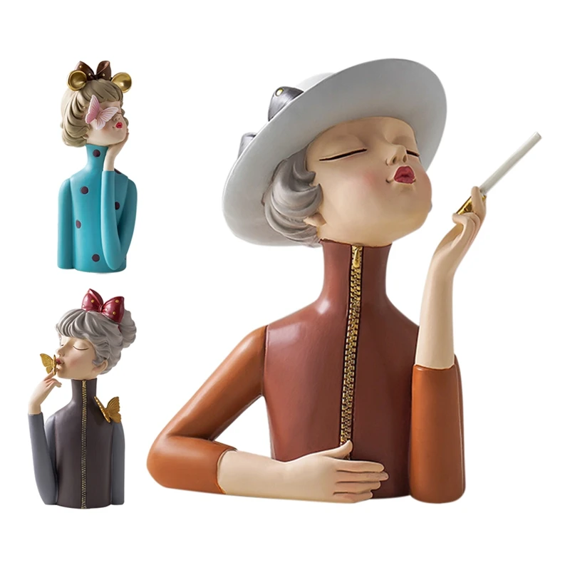 Nordic Style Home Decor Bubble Girl Resin Decorative Ornaments Living Room Decoration Statues Desk Accessories
Nordic Style Home Decor Bubble Girl Resin Decorative Ornaments Living Room Decoration Statues Desk Accessories