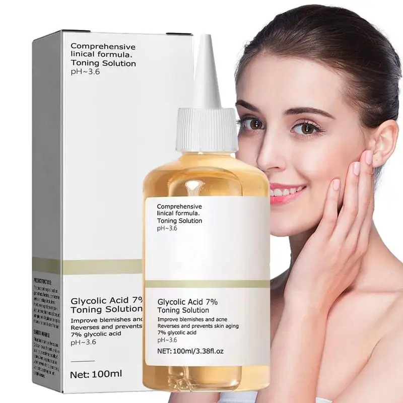 Glycolic Acid 7% Toning Solution Ordinary Acne Remover Lifting Firming Wrinkles Glowing Facial Skin Care Glycolic Acid Toner
Glycolic Acid 7% Toning Solution Ordinary Acne Remover Lifting Firming Wrinkles Glowing Facial Skin Care Glycolic Acid Toner