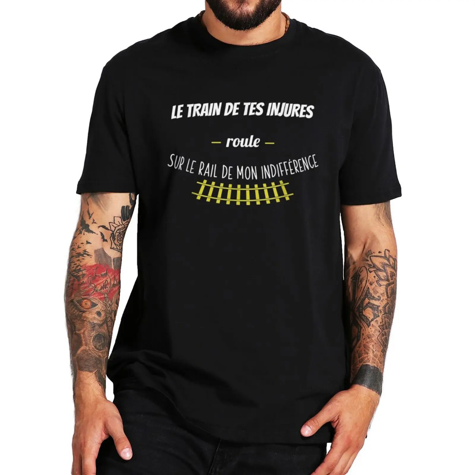 The Train Of Your Insults T-Shirt The American Class Film Funny Quote T Shirt For Men Spring Summer 100% Cotton Soft Tshirt
The Train Of Your Insults T-Shirt The American Class Film Funny Quote T Shirt For Men Spring Summer 100% Cotton Soft Tshirt