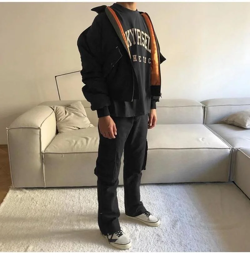 22SS Character Cargo-Breasted Trousers Askyurself Pants Men Women EU Size Heavy Fabric Askyurself Trousers Fashion Casual Pant
22SS Character Cargo-Breasted Trousers Askyurself Pants Men Women EU Size Heavy Fabric Askyurself Trousers Fashion Casual Pant