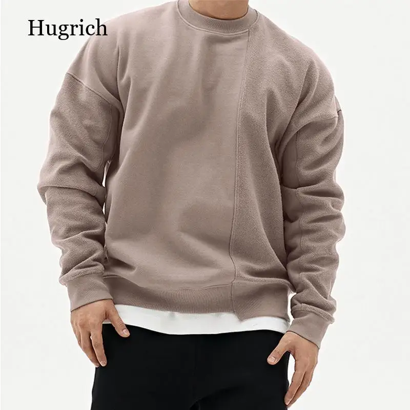 Men's Sweatshirt 2022 Spring Solid Color Loose Large Size Drop Shoulder Pullover Long Man All-Match Bottoming Shirt Clothing
Men's Sweatshirt 2022 Spring Solid Color Loose Large Size Drop Shoulder Pullover Long Man All-Match Bottoming Shirt Clothing