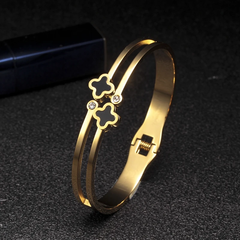 New Fashion Cross Gold Plated Women Girls Open Cuff Bangles Stainless Steel Luxury Charm Wedding Party Bangles Birthday Gift
New Fashion Cross Gold Plated Women Girls Open Cuff Bangles Stainless Steel Luxury Charm Wedding Party Bangles Birthday Gift