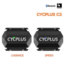 CYCPLUS Cadence Speed Dual Sensor Cycling Bicycle Accessories ANT+ BLE 5.0 Speedometer for XOSS Strava Bike Computer