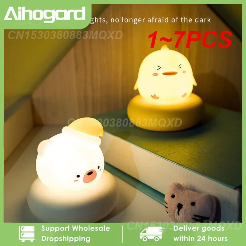 1~7PCS Children's Night Light Bear Rabbit Baby Nightlight Cute For Home Bedroom Kid USB Cartoon Led Lamp Christmas Gift
1~7PCS Children's Night Light Bear Rabbit Baby Nightlight Cute For Home Bedroom Kid USB Cartoon Led Lamp Christmas Gift