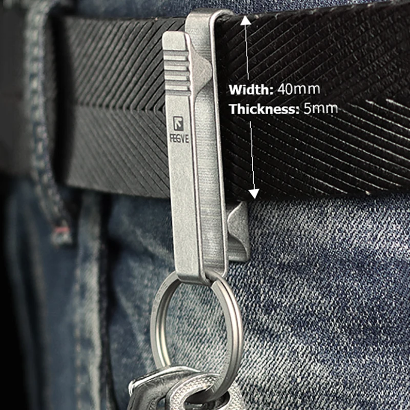 Titanium Luxury Keychain Men Women Car Key Ring Waist Hanging Buckle Belt Carbine Super Lightweight Key Holder Father's Day Gift
Titanium Luxury Keychain Men Women Car Key Ring Waist Hanging Buckle Belt Carbine Super Lightweight Key Holder Father's Day Gift