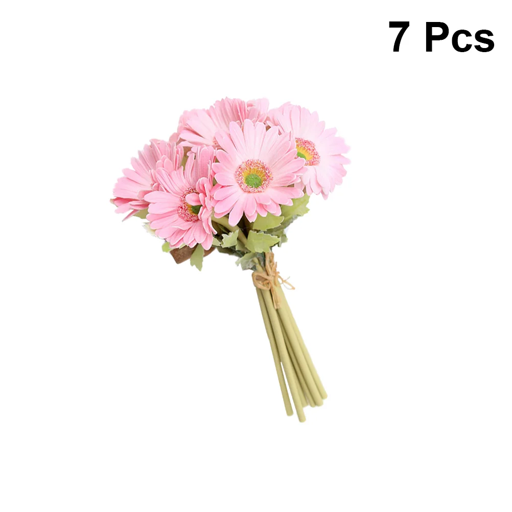 Flower Bouquet Artificial Gerbera Flowers Daisyhome Wedding Bridal Decoration Kitchen Simulation Faux African Adornment Fake
Flower Bouquet Artificial Gerbera Flowers Daisyhome Wedding Bridal Decoration Kitchen Simulation Faux African Adornment Fake