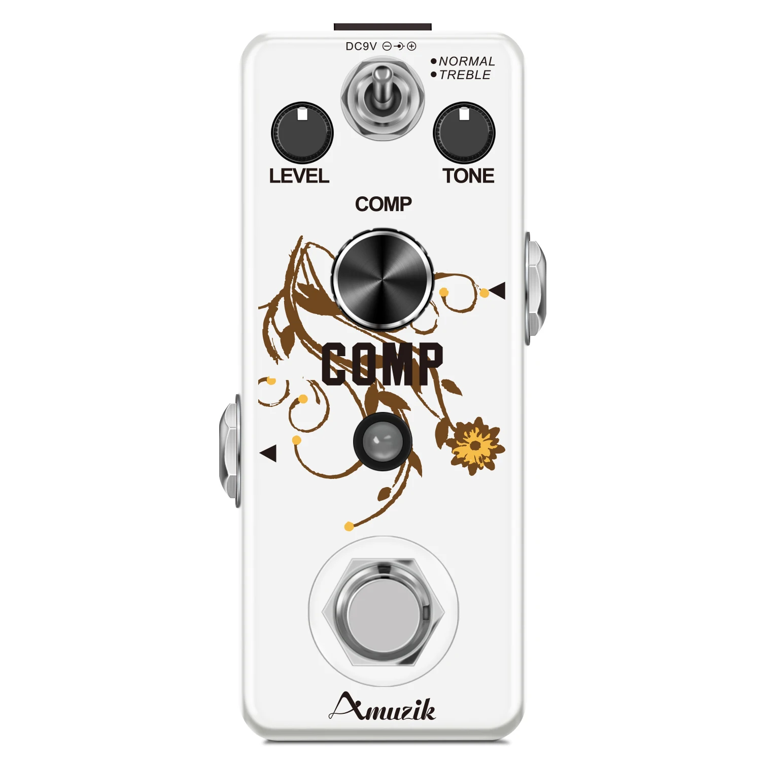 Amuzik LEF-333 Guitar Compressor Pedal Digital Comp Effect Pedals For Electric Guitar Classic Studio Grade Compressors
Amuzik LEF-333 Guitar Compressor Pedal Digital Comp Effect Pedals For Electric Guitar Classic Studio Grade Compressors
