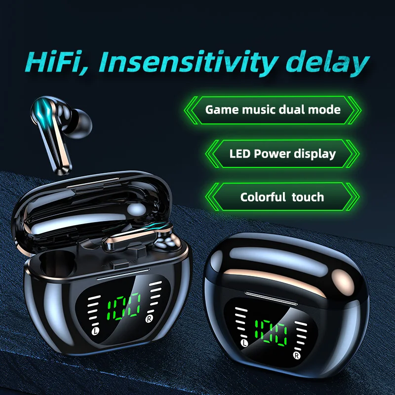 Music Gaming Earbuds Bluetooth 5.1 Headphones Sports Waterproof Wireless Earphones Noise Cancelling Headsets Gamer Microphone
Music Gaming Earbuds Bluetooth 5.1 Headphones Sports Waterproof Wireless Earphones Noise Cancelling Headsets Gamer Microphone
