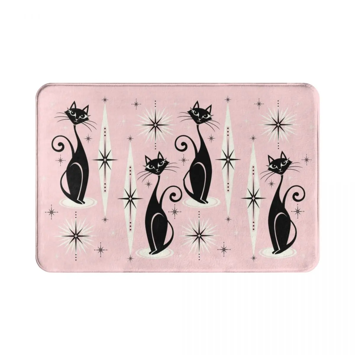 Mid Century Meow Retro Atomic Cats Doormat Carpet Mat Rug Polyester Non-Slip Floor Decor Bath Bathroom Kitchen Bedroom 40x60
Mid Century Meow Retro Atomic Cats Doormat Carpet Mat Rug Polyester Non-Slip Floor Decor Bath Bathroom Kitchen Bedroom 40x60