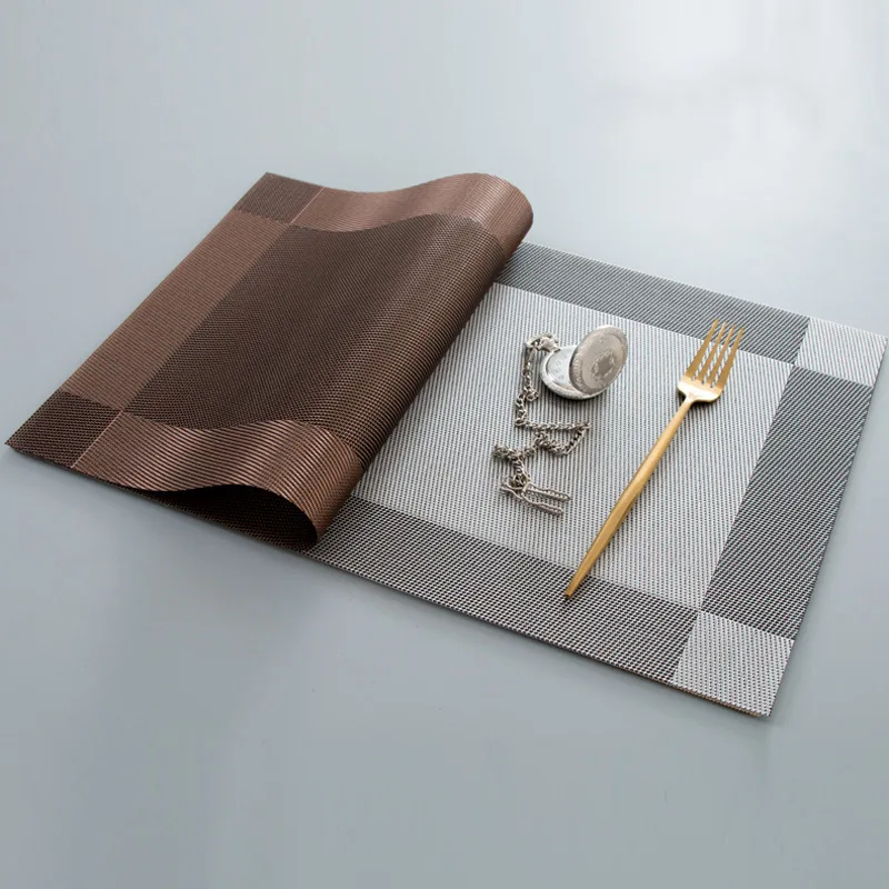 PVC Placemat Geometric Non-slip Pads Dinner Table Mat Mug Coffee Plate Cup Coaster Kitchen Table Decoration Accessories
PVC Placemat Geometric Non-slip Pads Dinner Table Mat Mug Coffee Plate Cup Coaster Kitchen Table Decoration Accessories