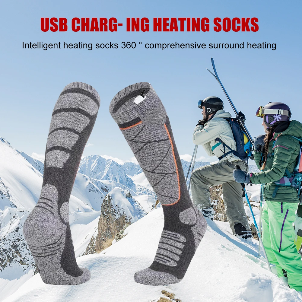 Electric Winter Warm Socks 3.7v Battery Foot Warmer Elastic Comfortable 3 Modes Adjustable for Fishing Camping for Hiking Skiing
Electric Winter Warm Socks 3.7v Battery Foot Warmer Elastic Comfortable 3 Modes Adjustable for Fishing Camping for Hiking Skiing