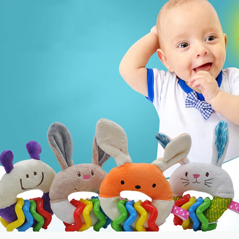 Newborn Hand Grasp Toys Baby Cartoon Rabbit Plush Rattle Ring Bell Soft Mobile Infant Crib Rattle
Newborn Hand Grasp Toys Baby Cartoon Rabbit Plush Rattle Ring Bell Soft Mobile Infant Crib Rattle
