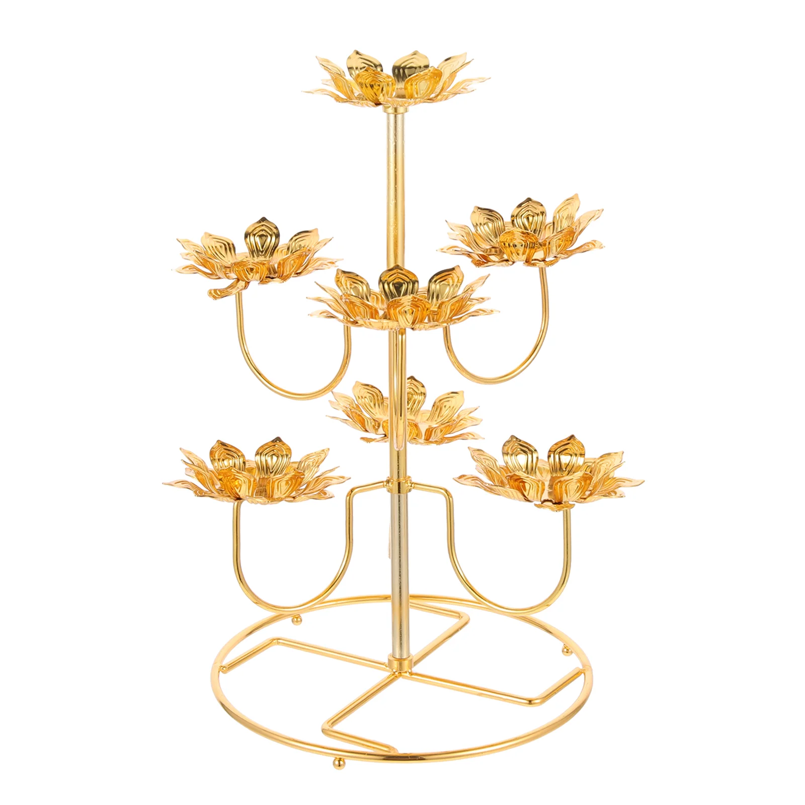Holder Lotus Lamp Stand Candlestick Gold Butter Oil Tibetan Ghee Light Golden Cup Holders Tea Decorative Tealight Set Votive
Holder Lotus Lamp Stand Candlestick Gold Butter Oil Tibetan Ghee Light Golden Cup Holders Tea Decorative Tealight Set Votive