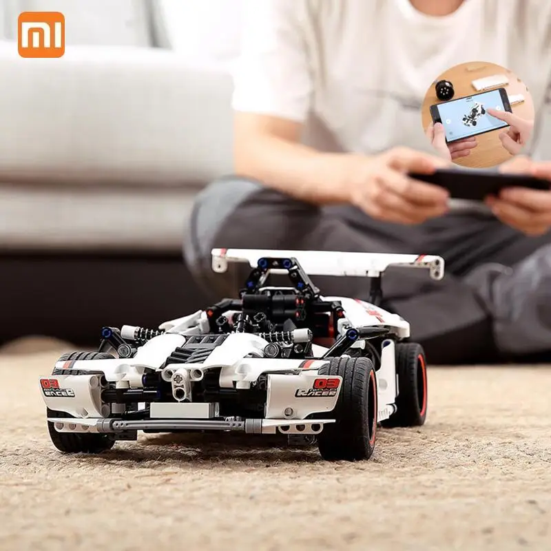 New Xiaomi Intelligent Building Blocks Road Racing Car Electric Bluetooth 5.0 APP Smart Remote Control Kids Toy 900+ Parts
New Xiaomi Intelligent Building Blocks Road Racing Car Electric Bluetooth 5.0 APP Smart Remote Control Kids Toy 900+ Parts