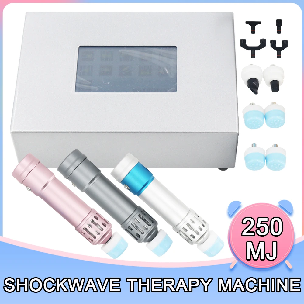 

Shockwave Therapy Machine Chiropractic Gun 2 in 1 For Men ED Treatment Shock Wave Physical Pain Relief Body Relax Massager