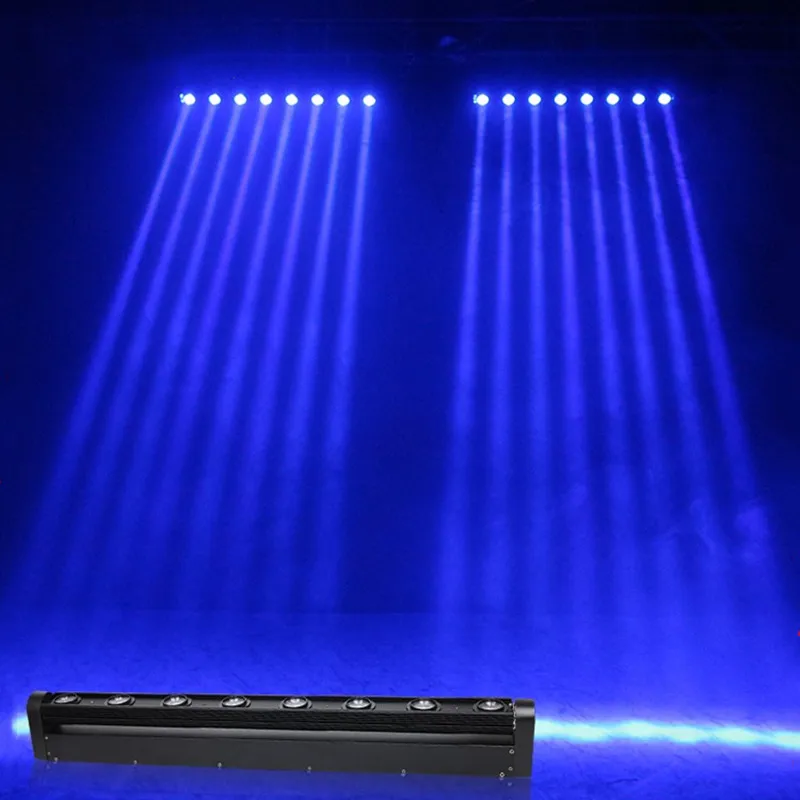 Движущаяся головка светодиодная балка 8X12W RGBW светодиодный в 1 LED с 10/38 DMX Луч Dj