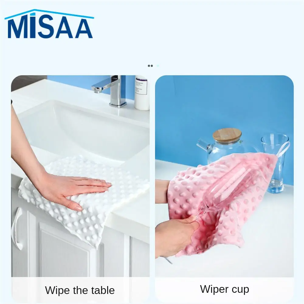 Strong Absorption Cleaning Towel Quick Dry Kitchen Bath Supplies Square Cleaning Cloth Hanging Home Cleaning Tool Microfiber Rag
Strong Absorption Cleaning Towel Quick Dry Kitchen Bath Supplies Square Cleaning Cloth Hanging Home Cleaning Tool Microfiber Rag